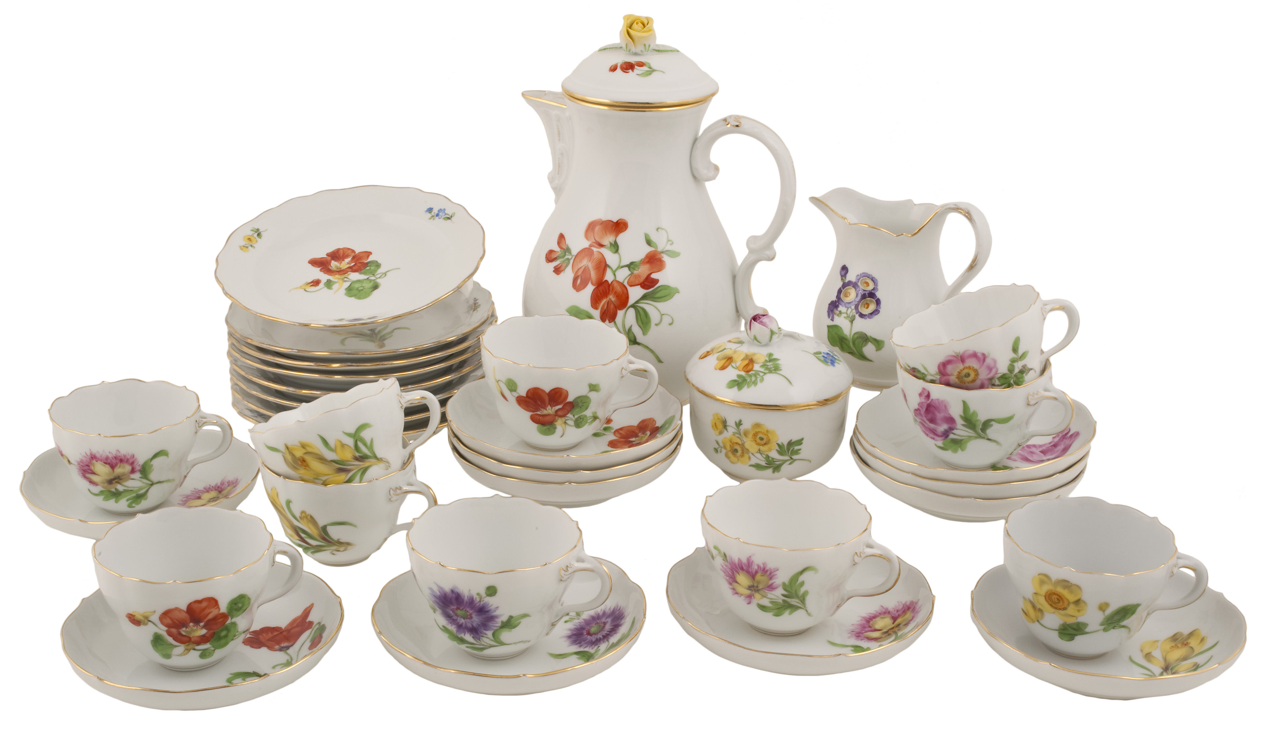 meissen tea set